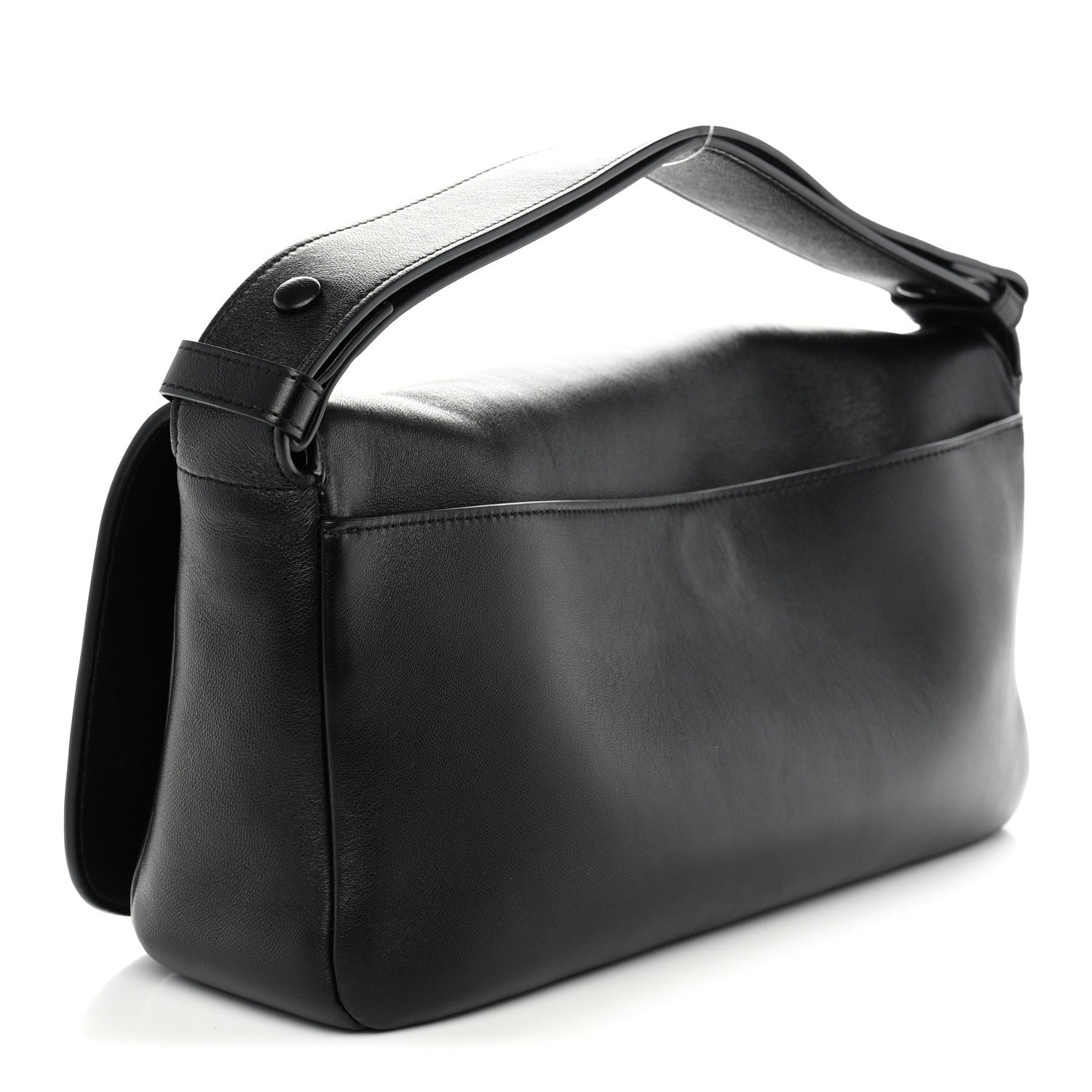 Chanel Lambskin CC Maxi Messenger Bag Black 3 of 10