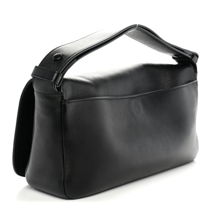 Chanel Lambskin CC Maxi Messenger Bag Black 3 of 10