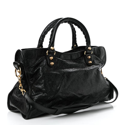 Balenciaga Agneau Giant 12 Gold Hardware City Black 3 of 9