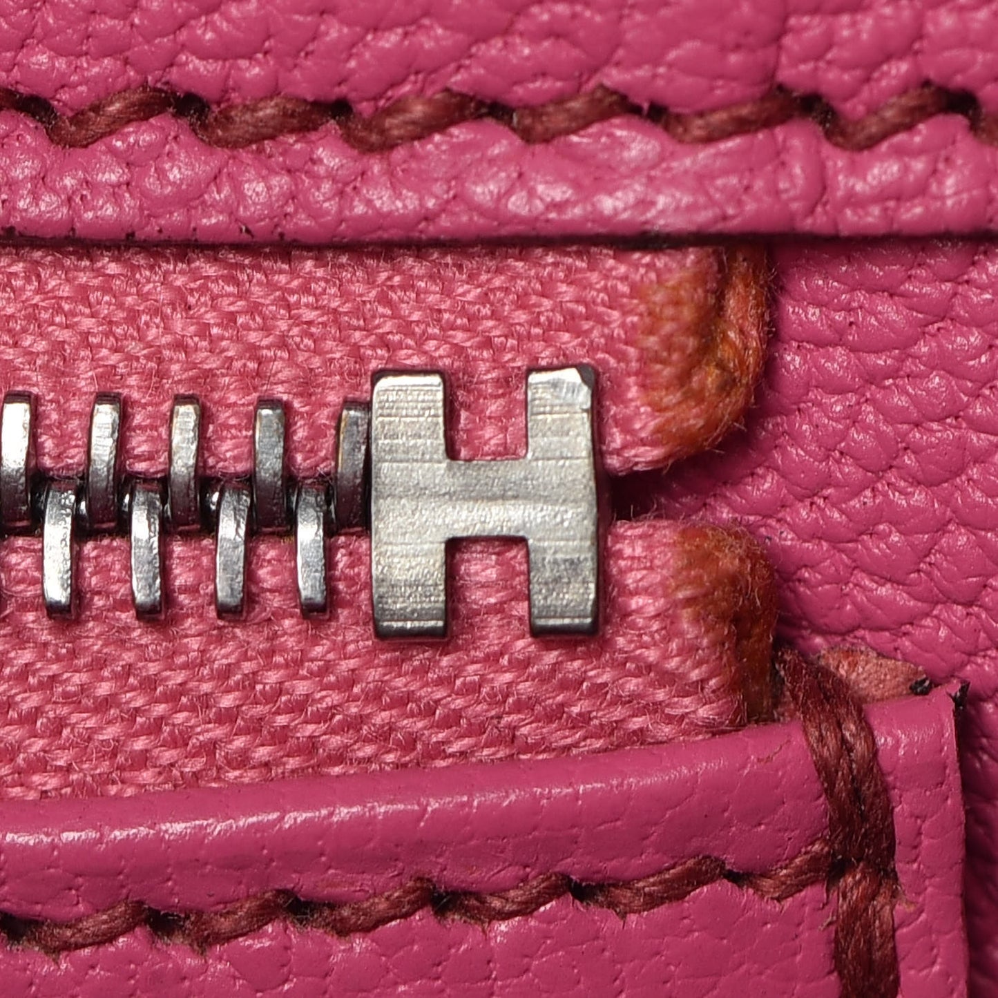Ostrich Birkin 35 Fuchsia