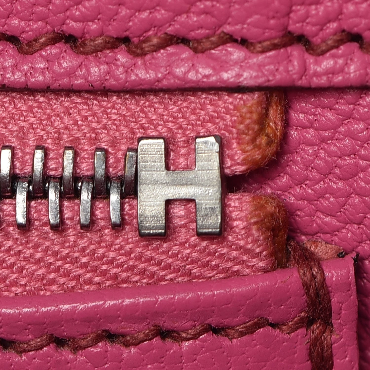 Hermes Ostrich Birkin 35 Fuchsia 22 of 43
