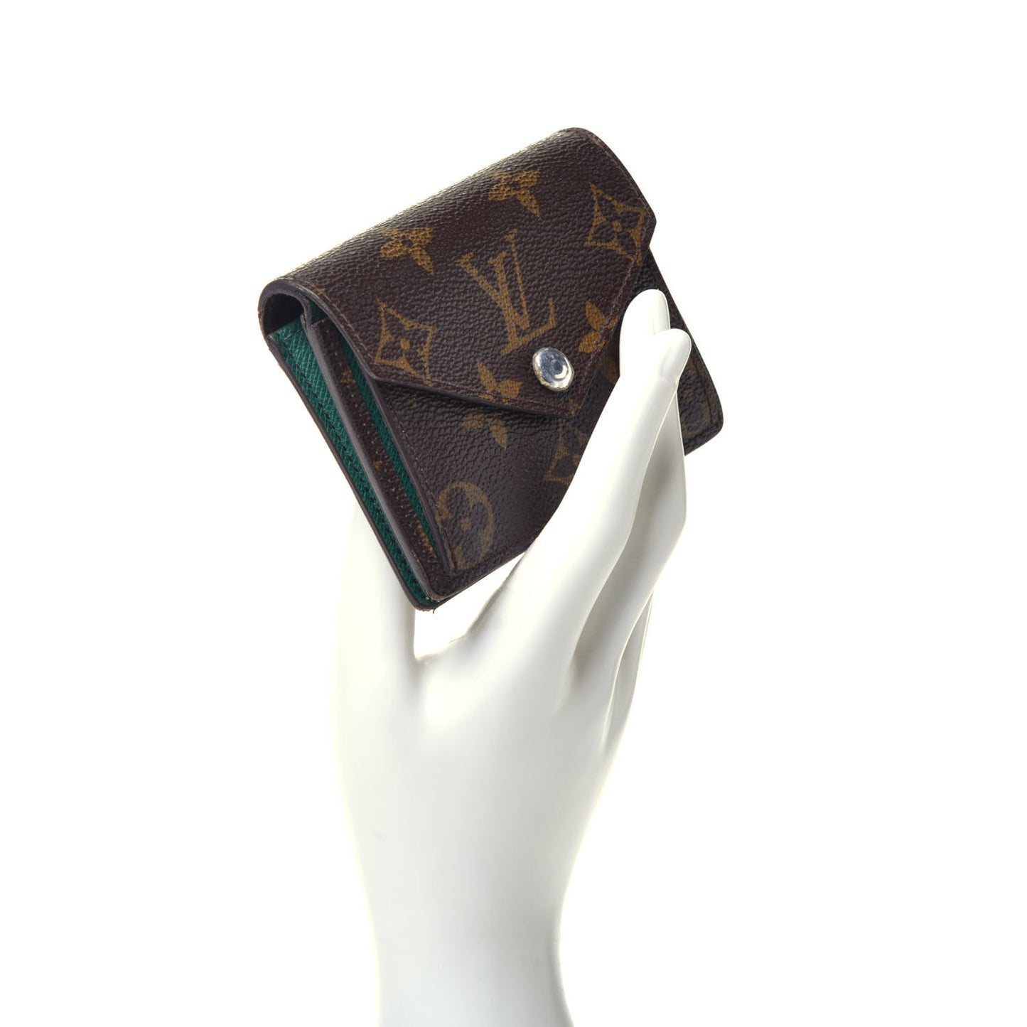 Monogram Compact Marie Wallet Vert