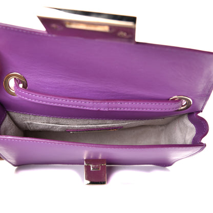 Jimmy Choo Calfskin Rebel Crossbody Bag Purple 4 of 4