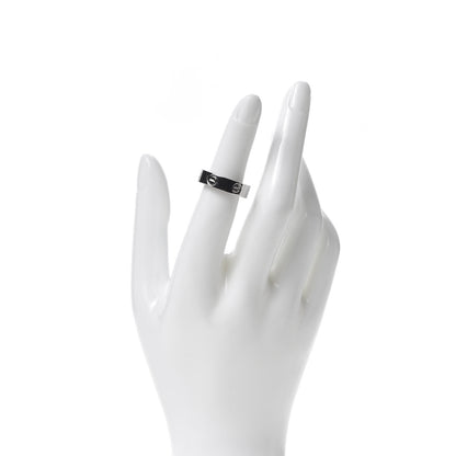 Cartier 18K White Gold 5.5mm Astro LOVE Ring 49 5 2 of 7