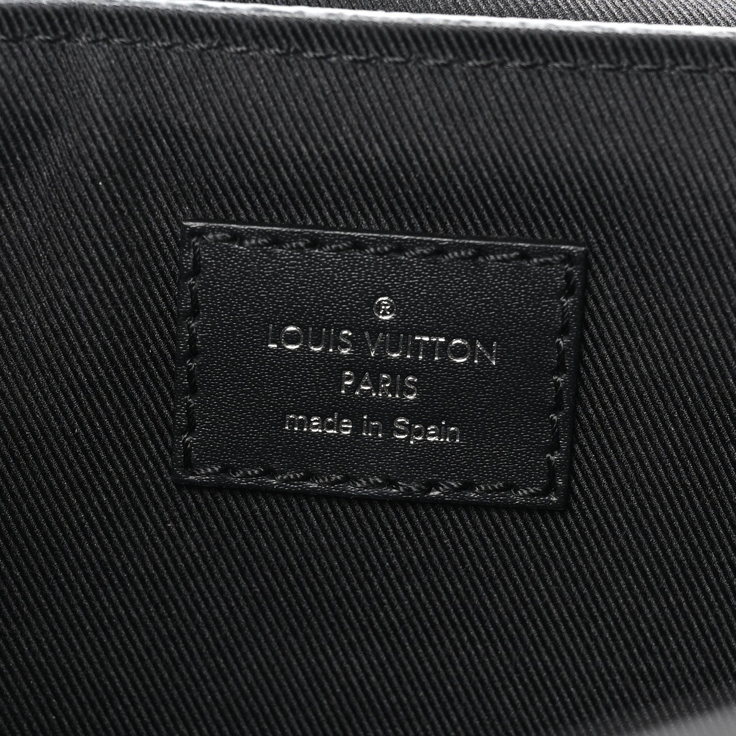 Louis Vuitton Monogram Eclipse District PM Black 6 of 9