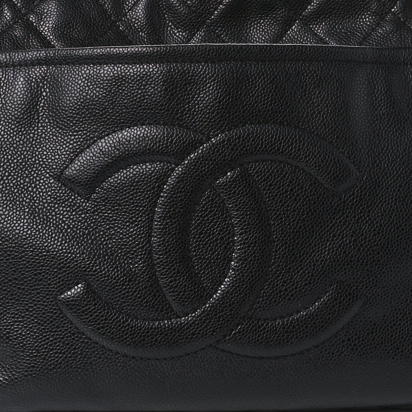 Caviar Timeless CC Soft Tote Black