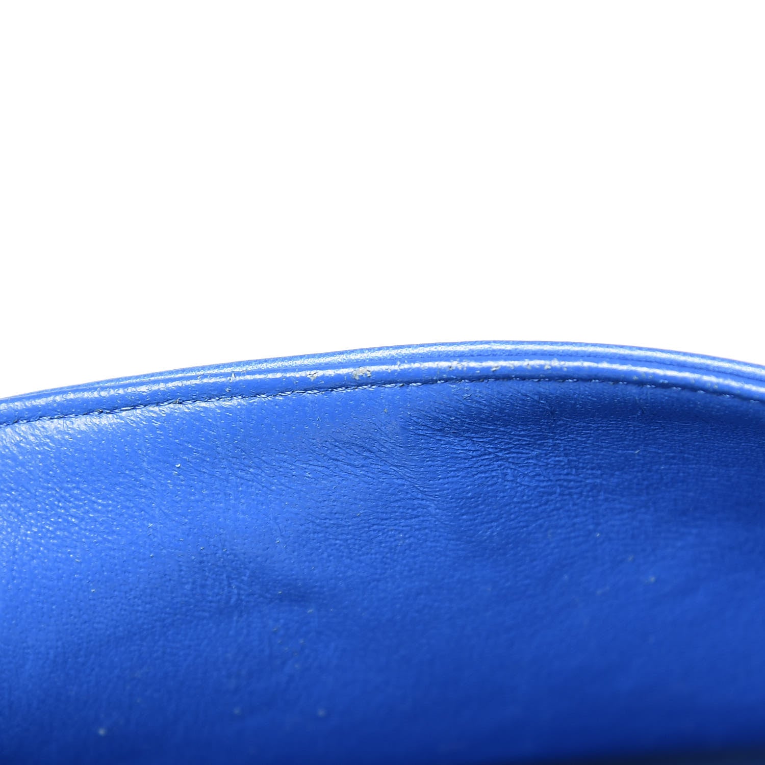 Chanel Lambskin Quilted Medium Double Flap Blue 16 of 16