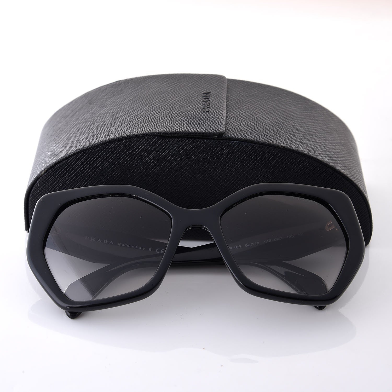 Prada Sunglasses SPR 16R Black 16 of 16