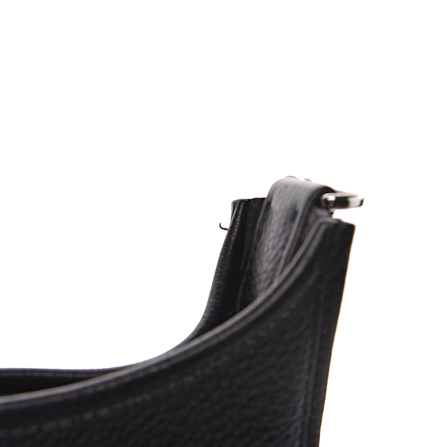 Hermes Taurillon Clemence Evelyne II PM Black 10 of 14