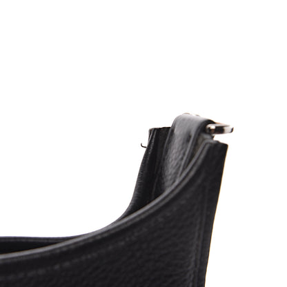 Hermes Taurillon Clemence Evelyne II PM Black 10 of 14