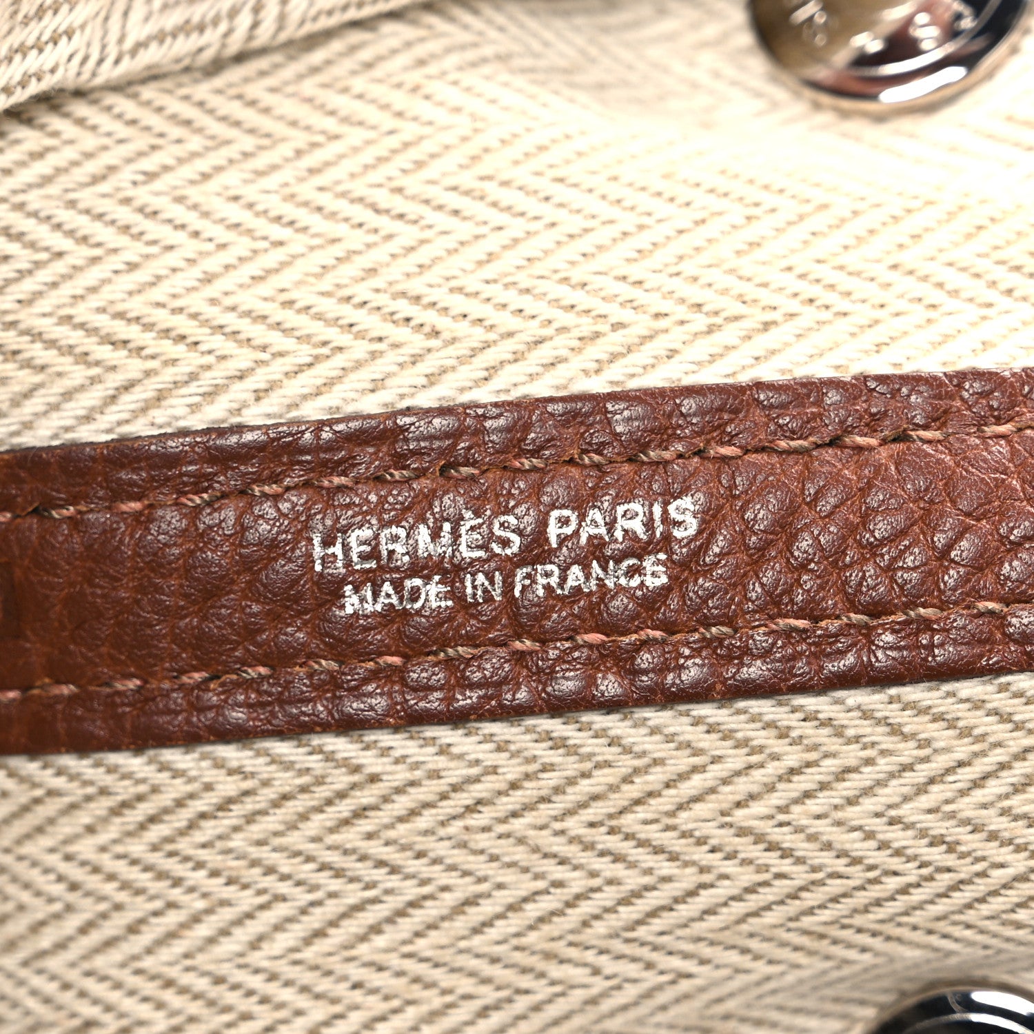 Hermes Negonda Garden Party 30 TPM Marron D'Inde 6 of 11