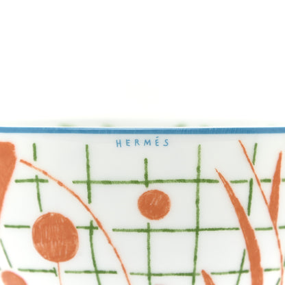 Hermes Porcelain A Walk In The Garden Bowl 6 of 7