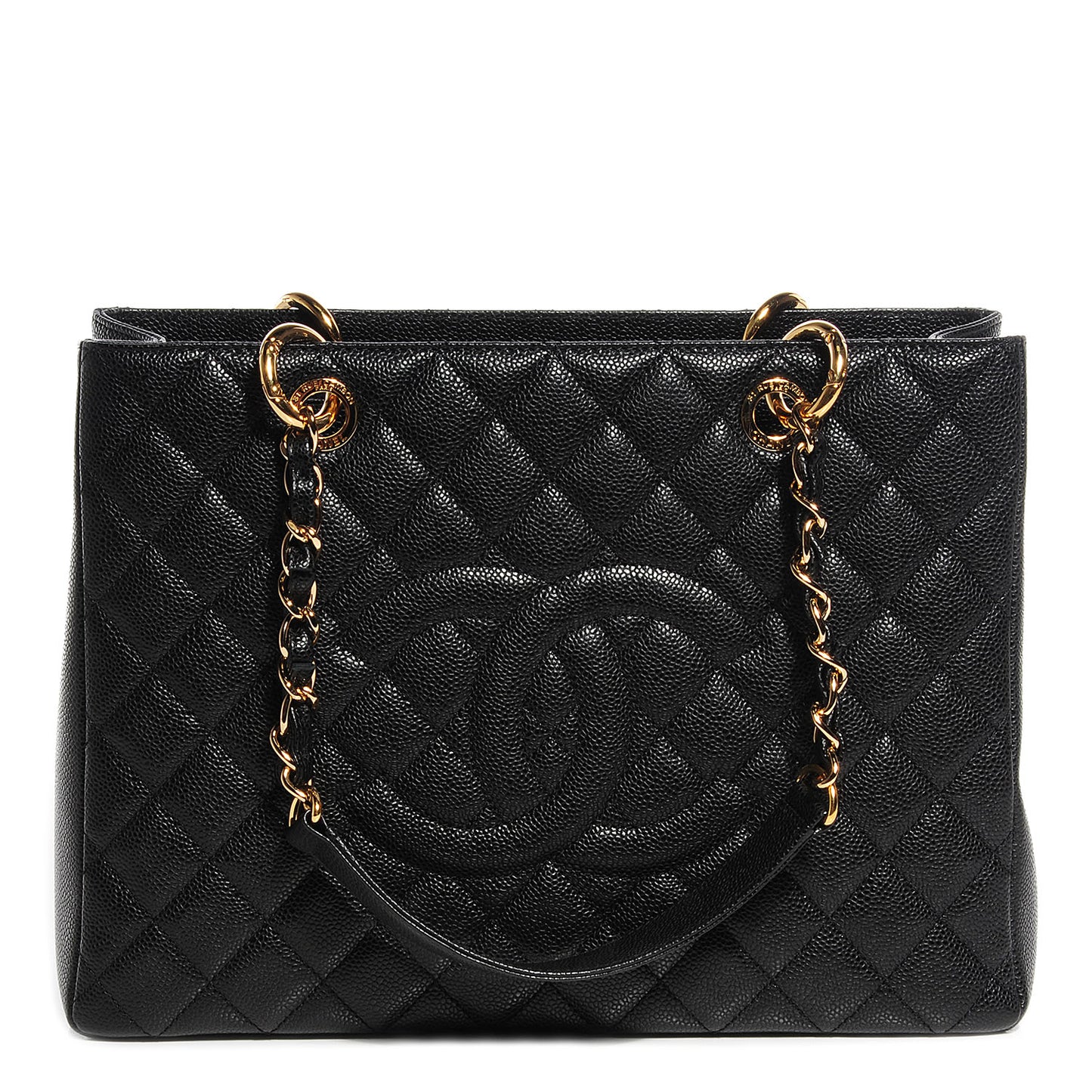 Caviar Grand Shopping Tote GST Black