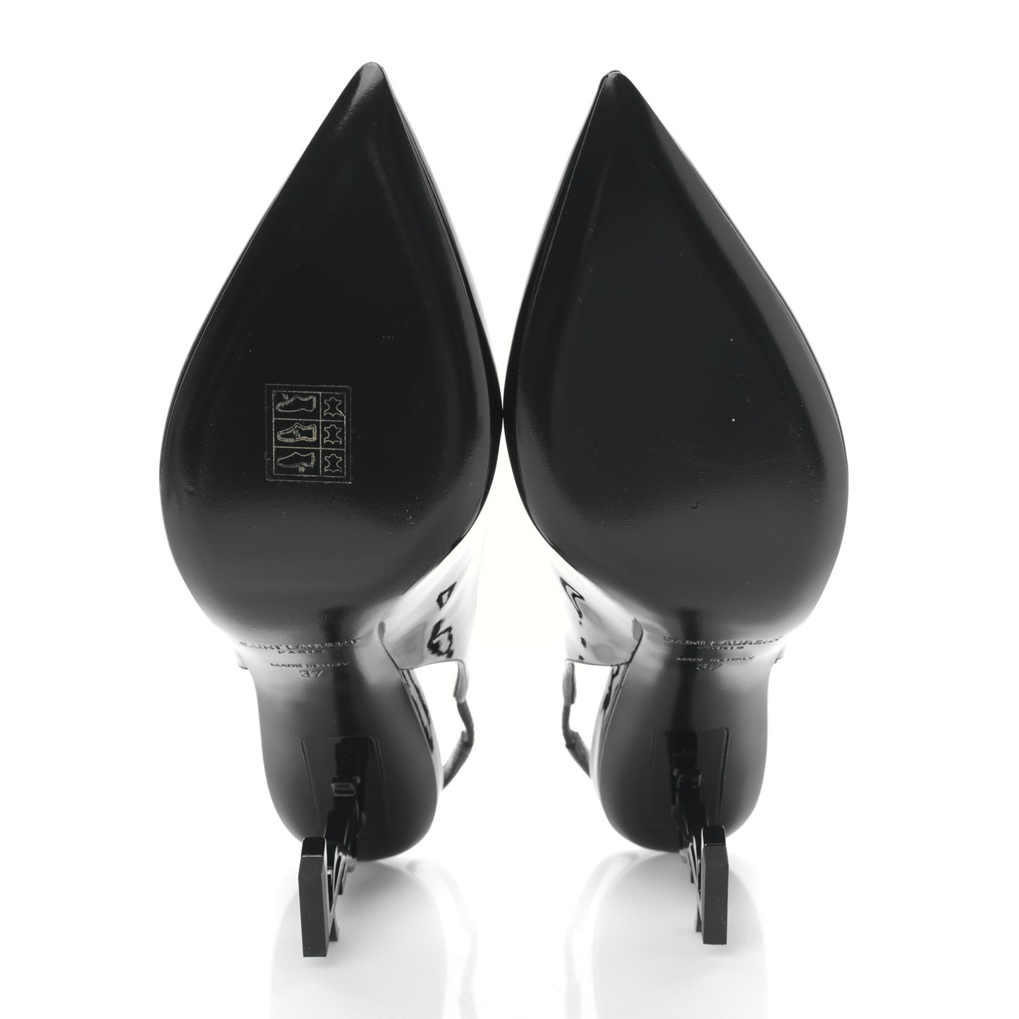Patent Opyum Slingback 3.3 Pumps 37 Black