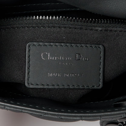 Christian Dior Ultra Matte Calfskin Cannage Mini Lady Dior Black 6 of 10