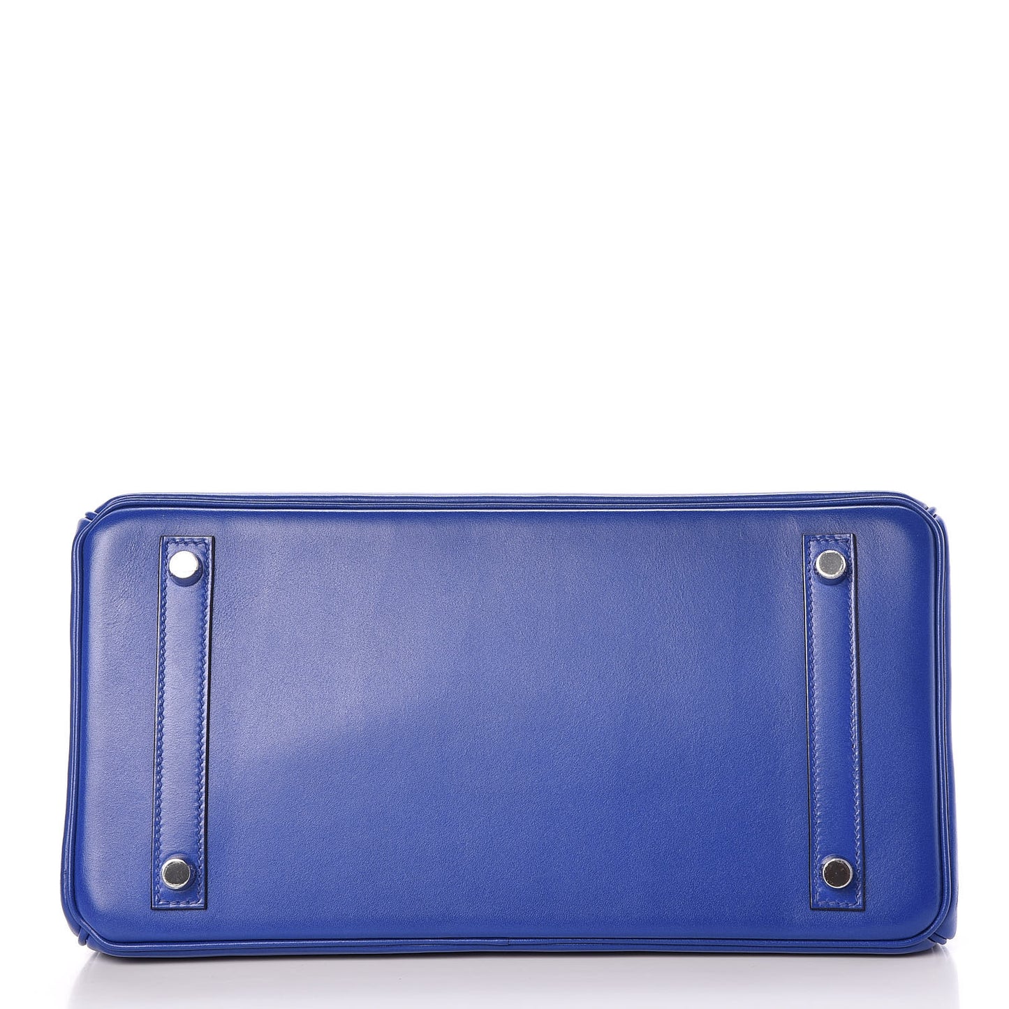 Tadelakt Birkin 30 Bleu Electrique