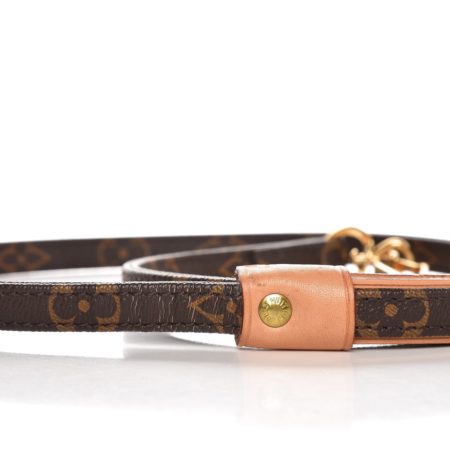 Louis Vuitton Monogram Baxter Dog Leash MM 2 of 4