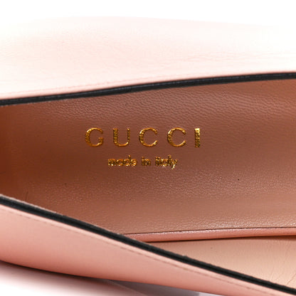Gucci Malaga Kid Womens GG Marmont Loafers 39 Perfect Pink 7 of 9