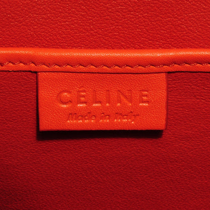 Celine Smooth Calfskin Nano Luggage Burnt Orange 5 of 8