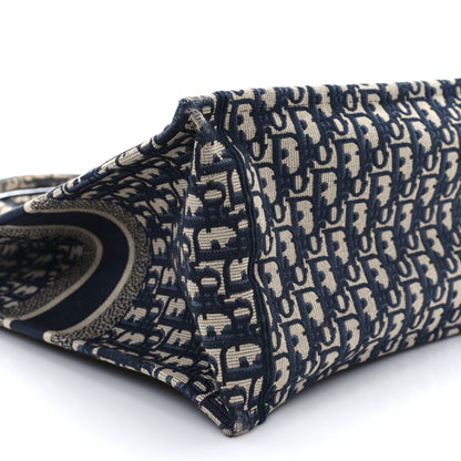 Christian Dior Oblique Large Book Tote Blue Multicolor 9 of 13