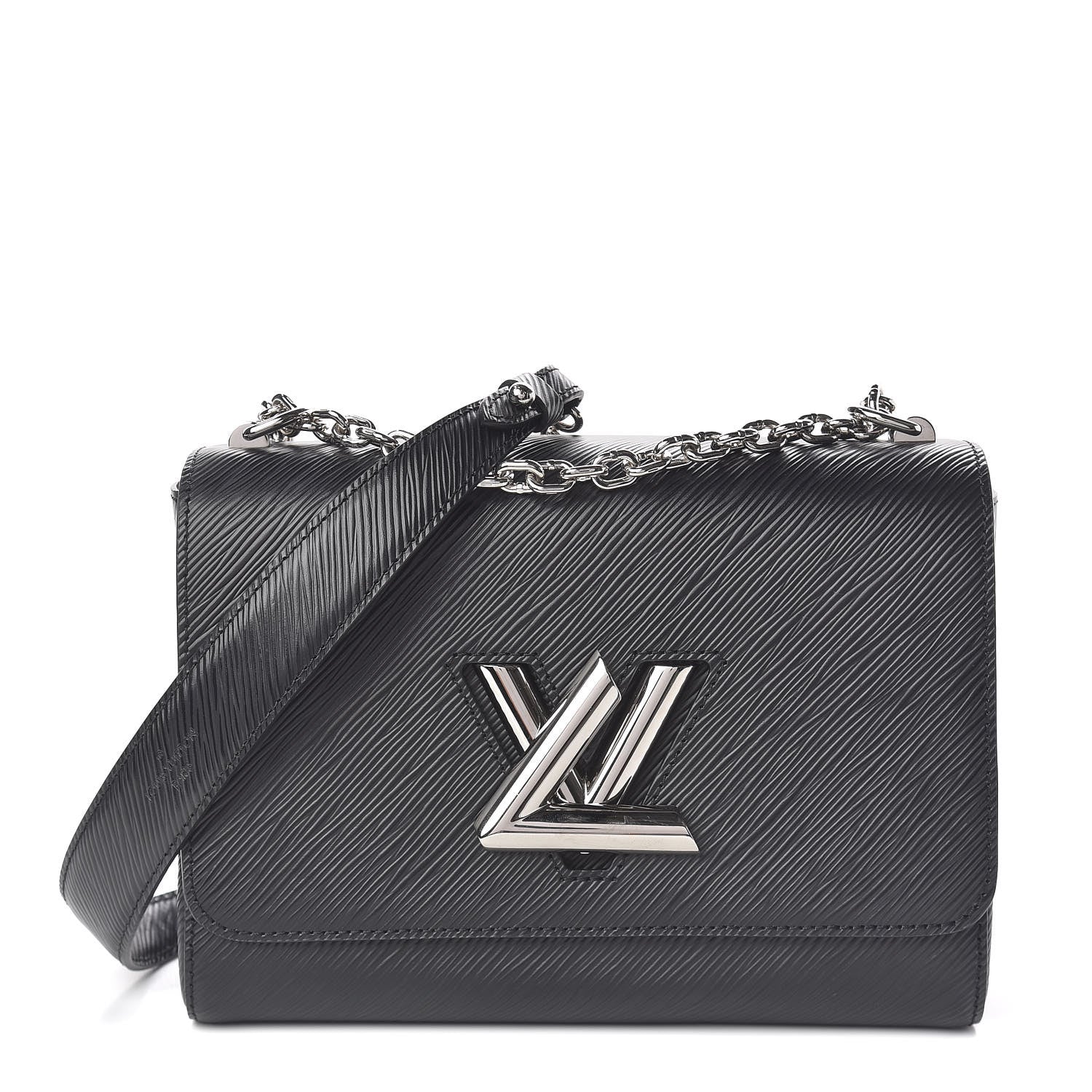 Louis Vuitton Epi Twist Shoulder Bag MM Black 1 of 11