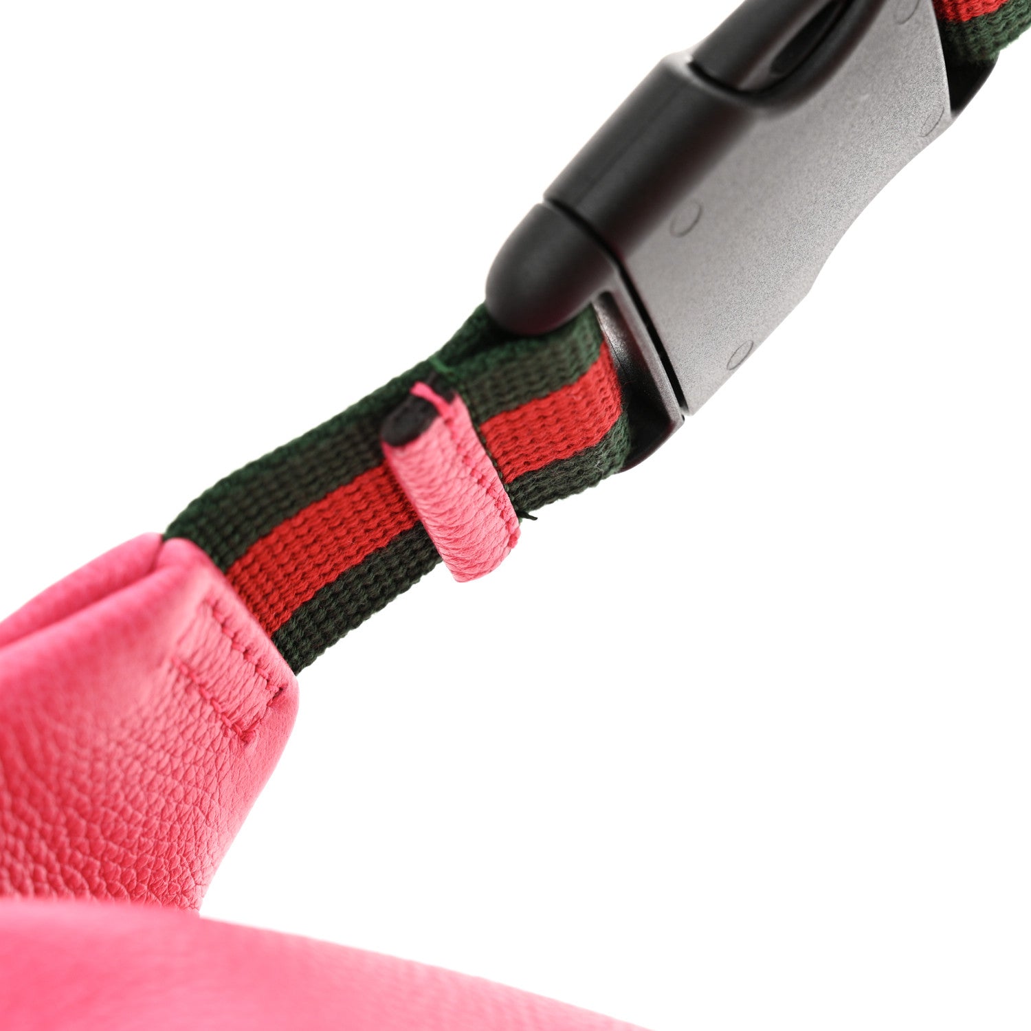 Gucci Grained Calfskin Logo Belt Bag Pink 11 of 11