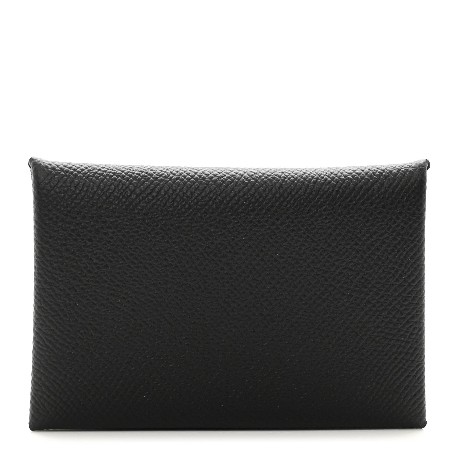Hermes Epsom Calvi Card Case Black 1 of 7