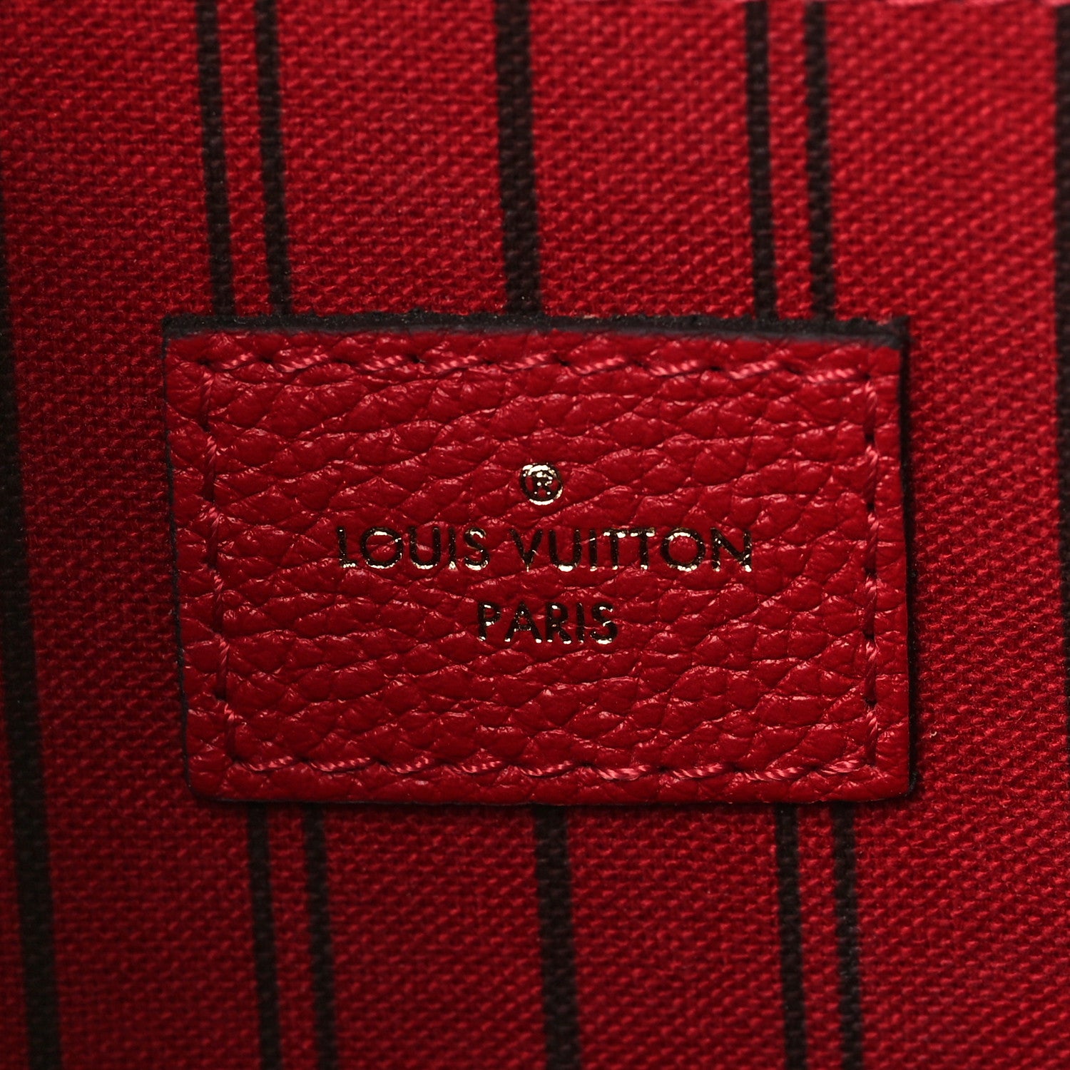 Louis Vuitton Empreinte Pochette Metis Cherry 6 of 10