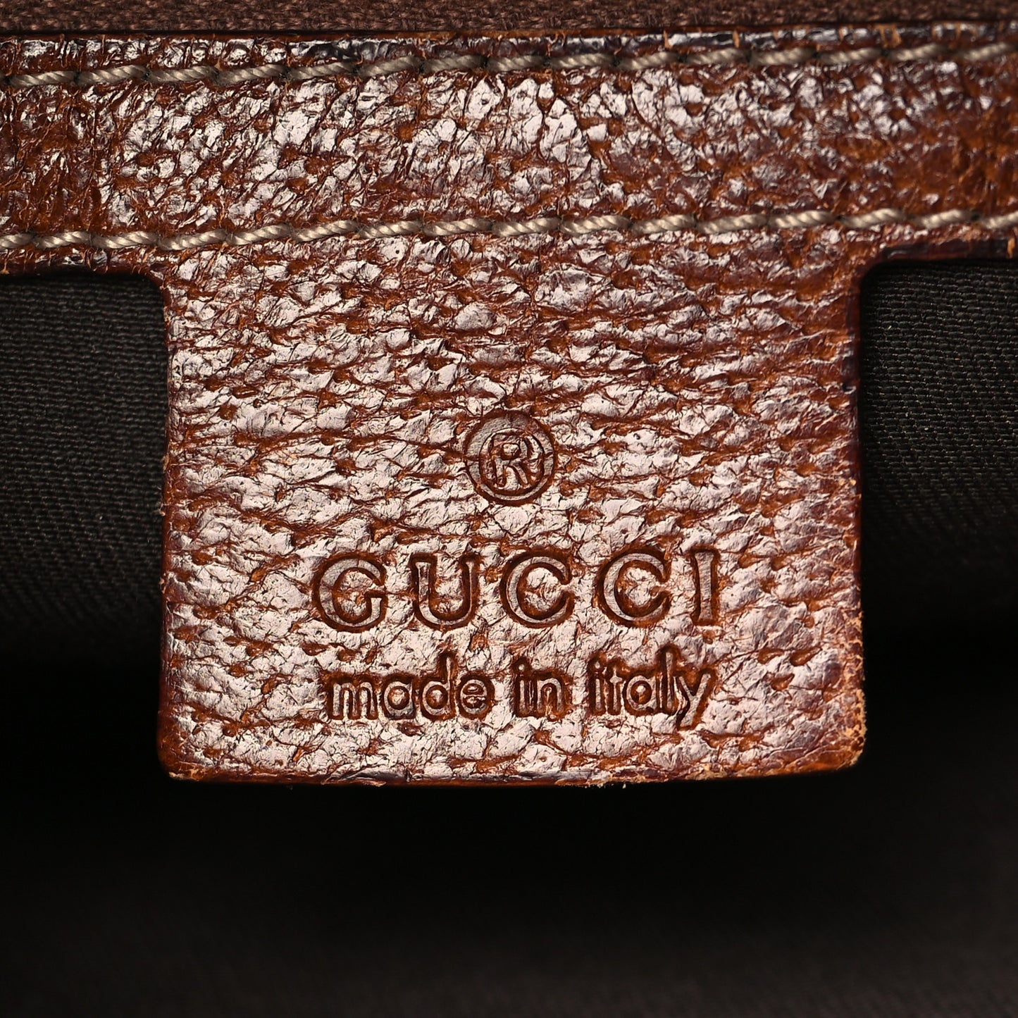 Monogram Bamboo Ring Hobo Brown