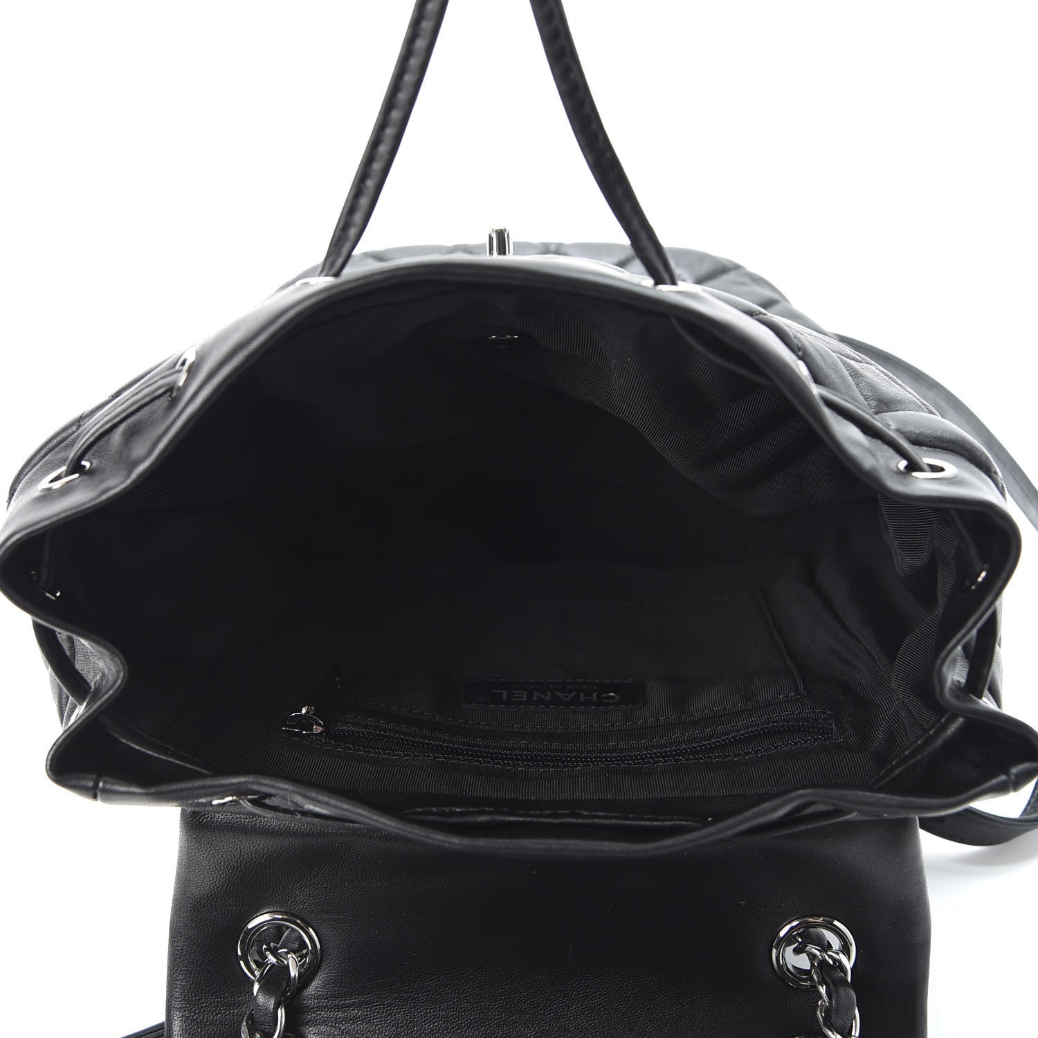 Chanel Lambskin Quilted Small Urban Spirit Backpack Black 6 of 9