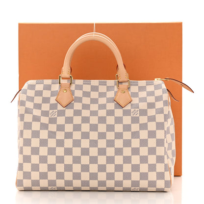 Louis Vuitton Damier Azur Speedy 30 10 of 10