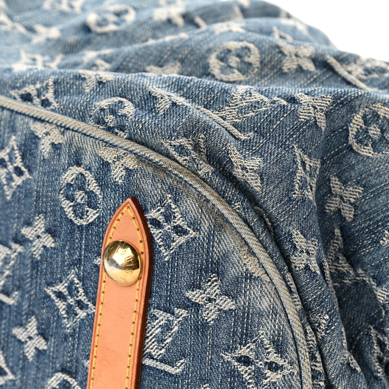 Louis Vuitton Denim Mahina XL Blue 11 of 17