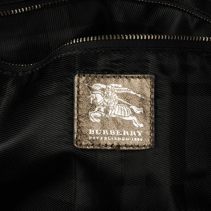 Burberry Metallic Quilted Westbury Tote Pewter 6 of 8
