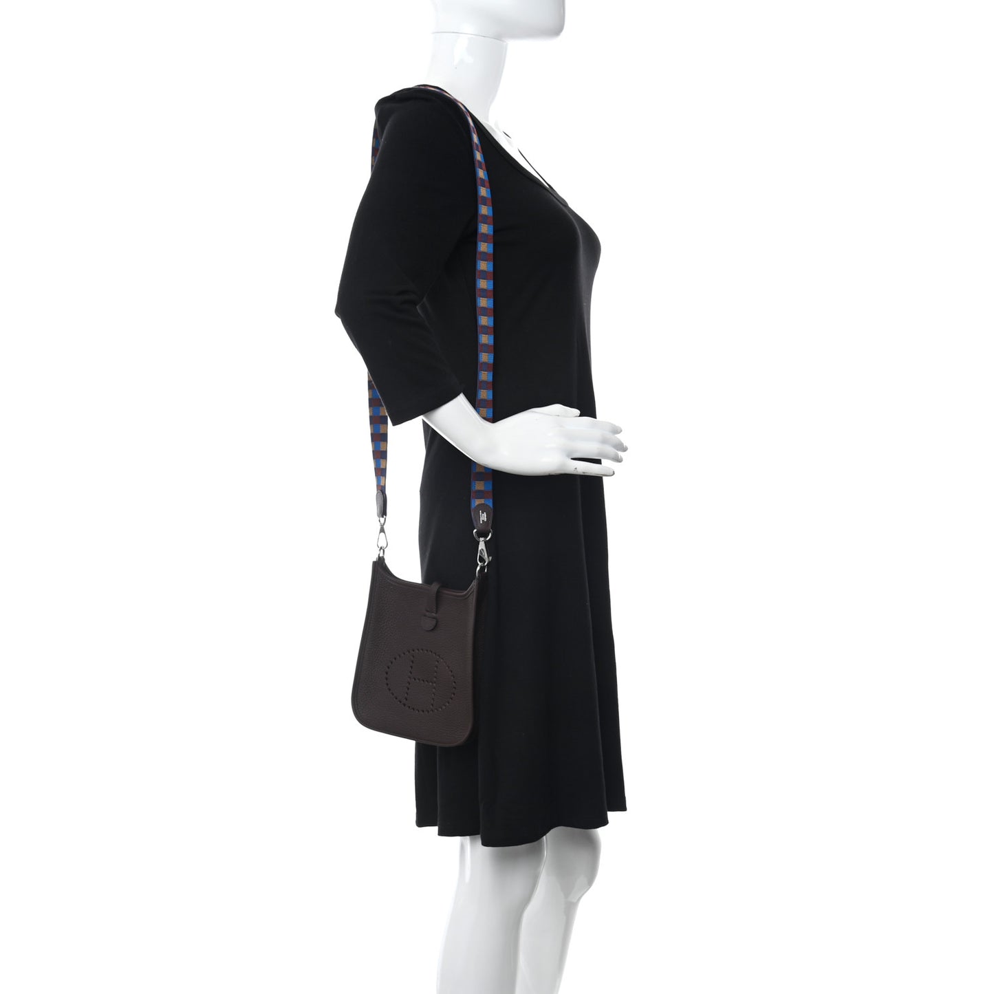 Taurillon Clemence Maxi Quadrille Evelyne TPM Rouge Sellier Bleu Bill Biscuit Rouge H
