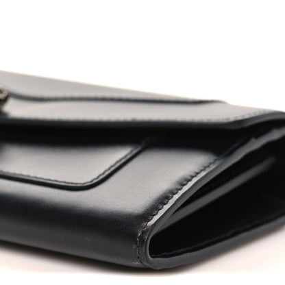 Bulgari Calfskin Serpenti Forever Chain Wallet Black 10 of 11