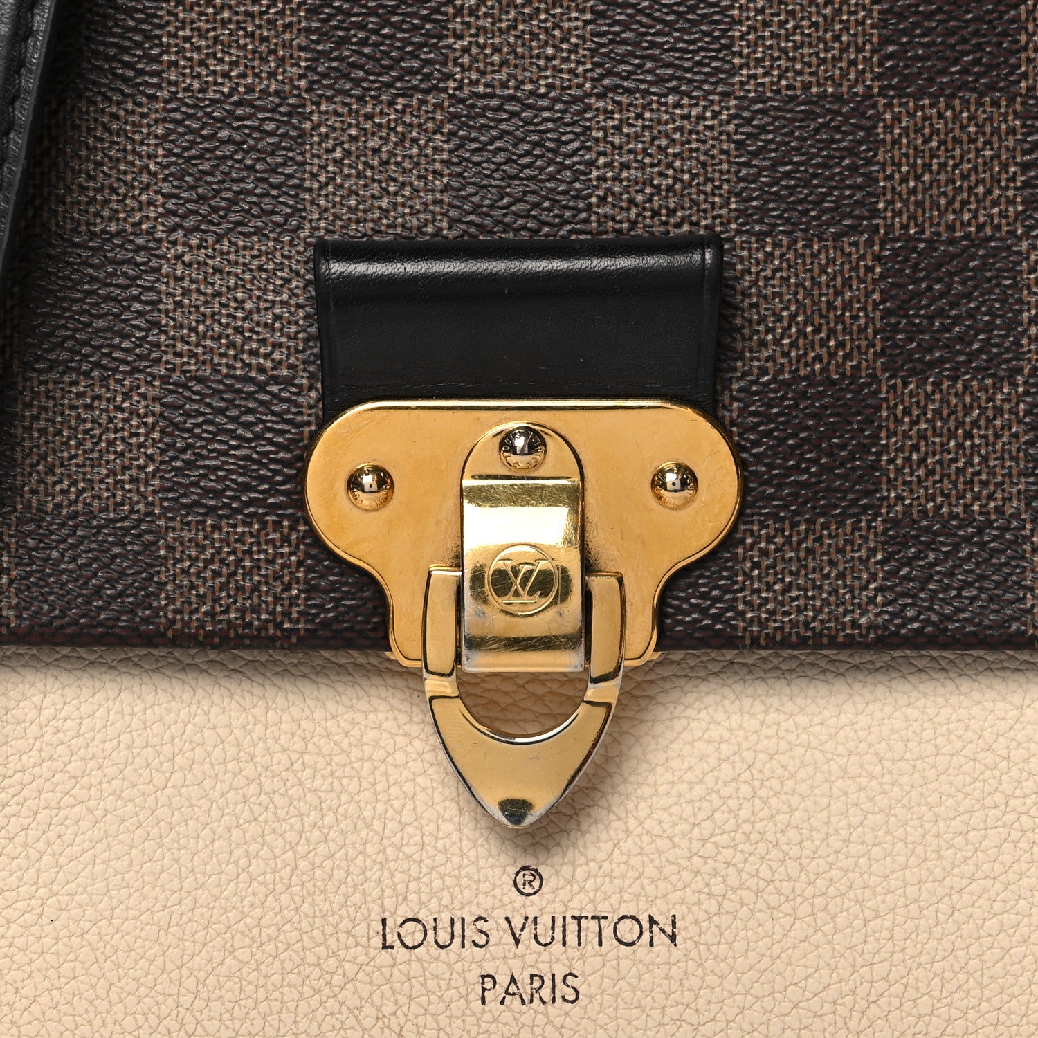 Louis Vuitton Damier Ebene Vavin PM Creme 8 of 15