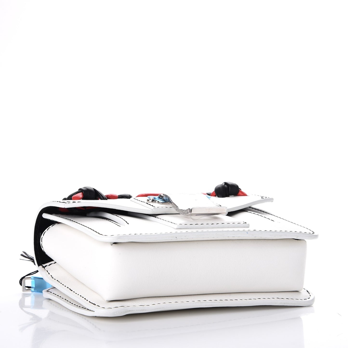 Hava Soft Calf Crossbody Bag White
