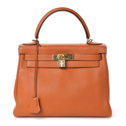 Hermes Taurillon Clemence Kelly Retourne 28 Potiron 1 of 33