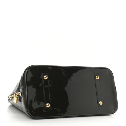 Louis Vuitton Vernis Alma GM Blue Infini 3 of 13