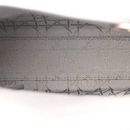 Christian Dior Metallic Lambskin Cannage Mini Lady Dior Grey 5 of 10