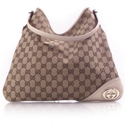 Gucci Monogram GG New Britt Medium Hobo 1 of 10