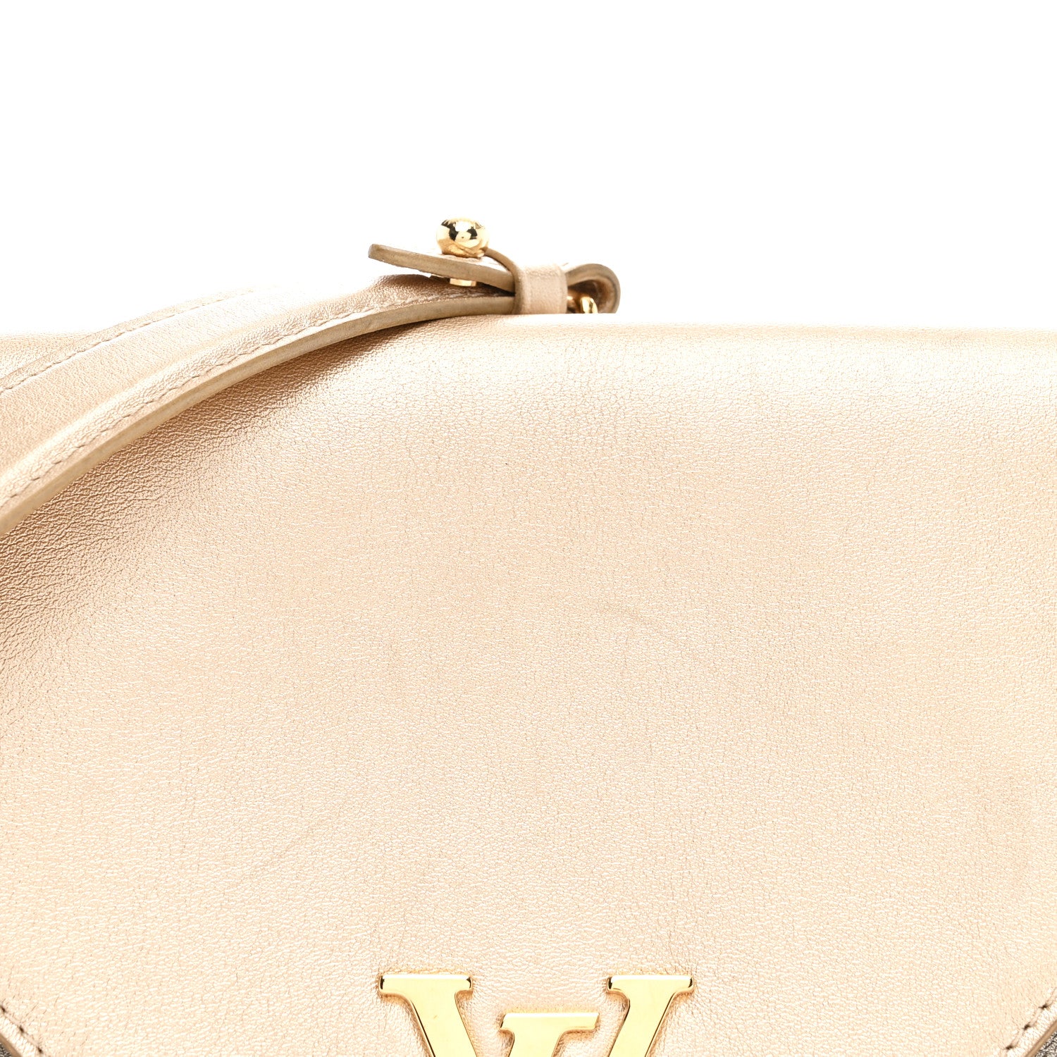 Louis Vuitton Metallic Calfskin Love Note Gold Silver 8 of 10