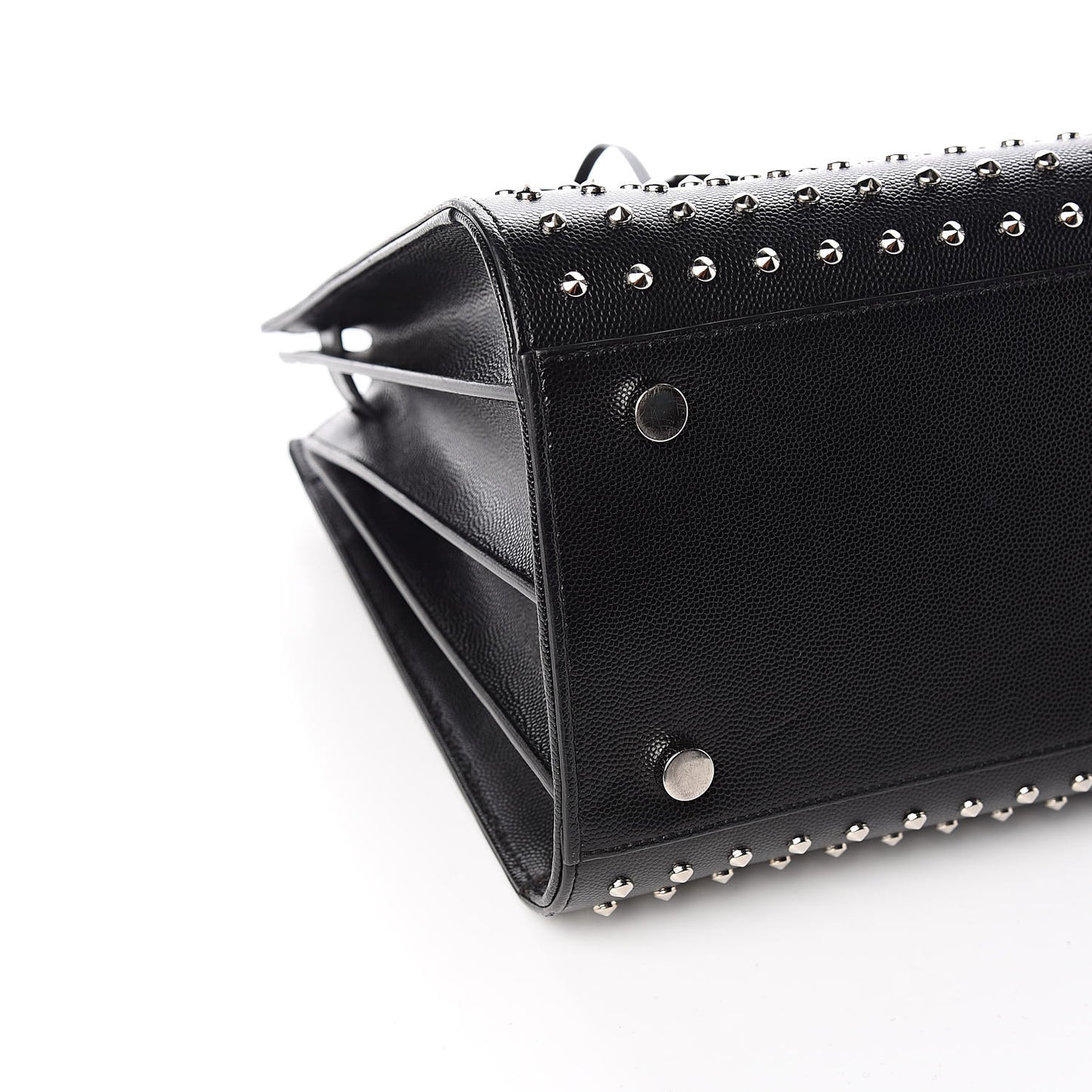 Grain De Poudre Studded Small Sac De Jour Black