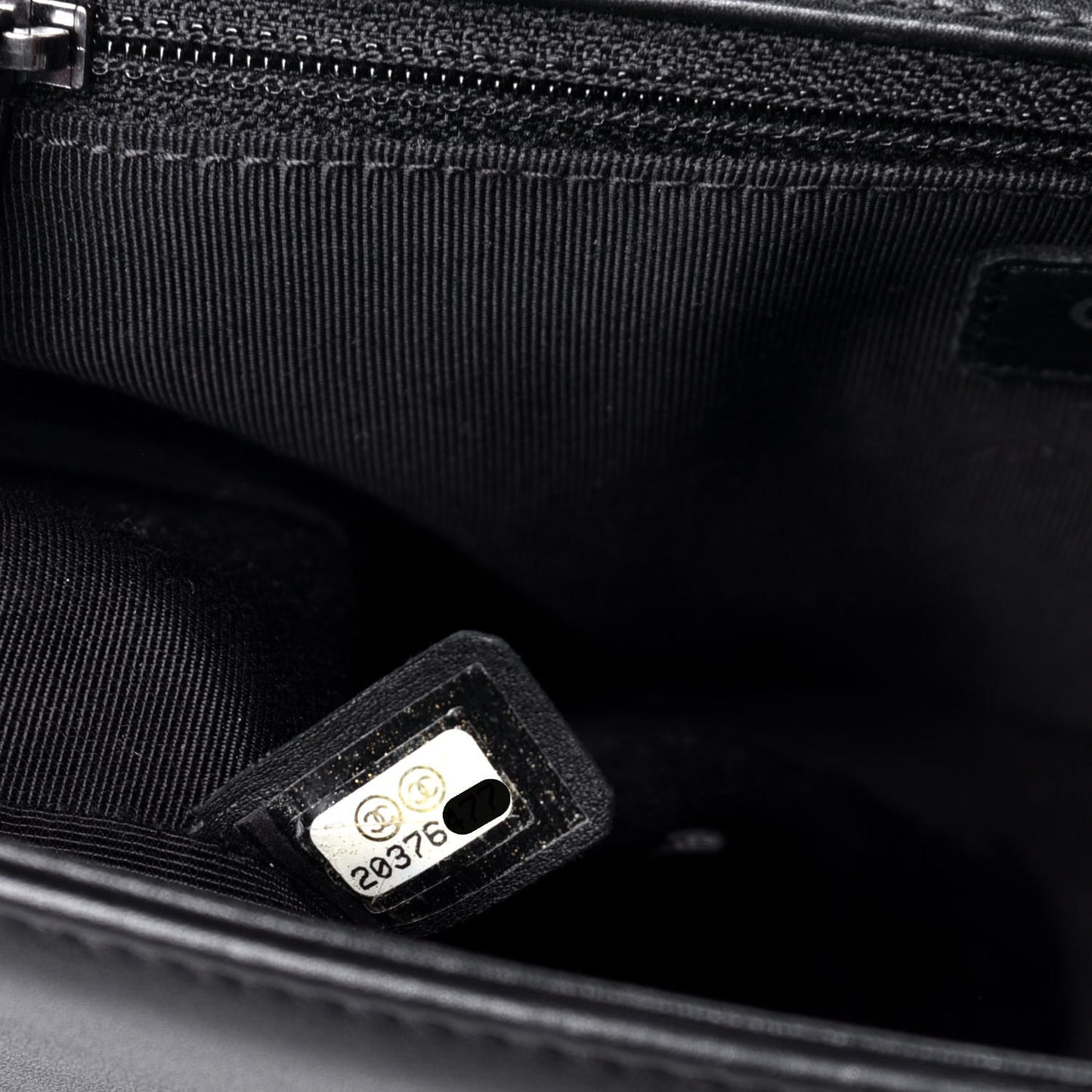 Calfskin Quilted New Medium Boy Flap Black