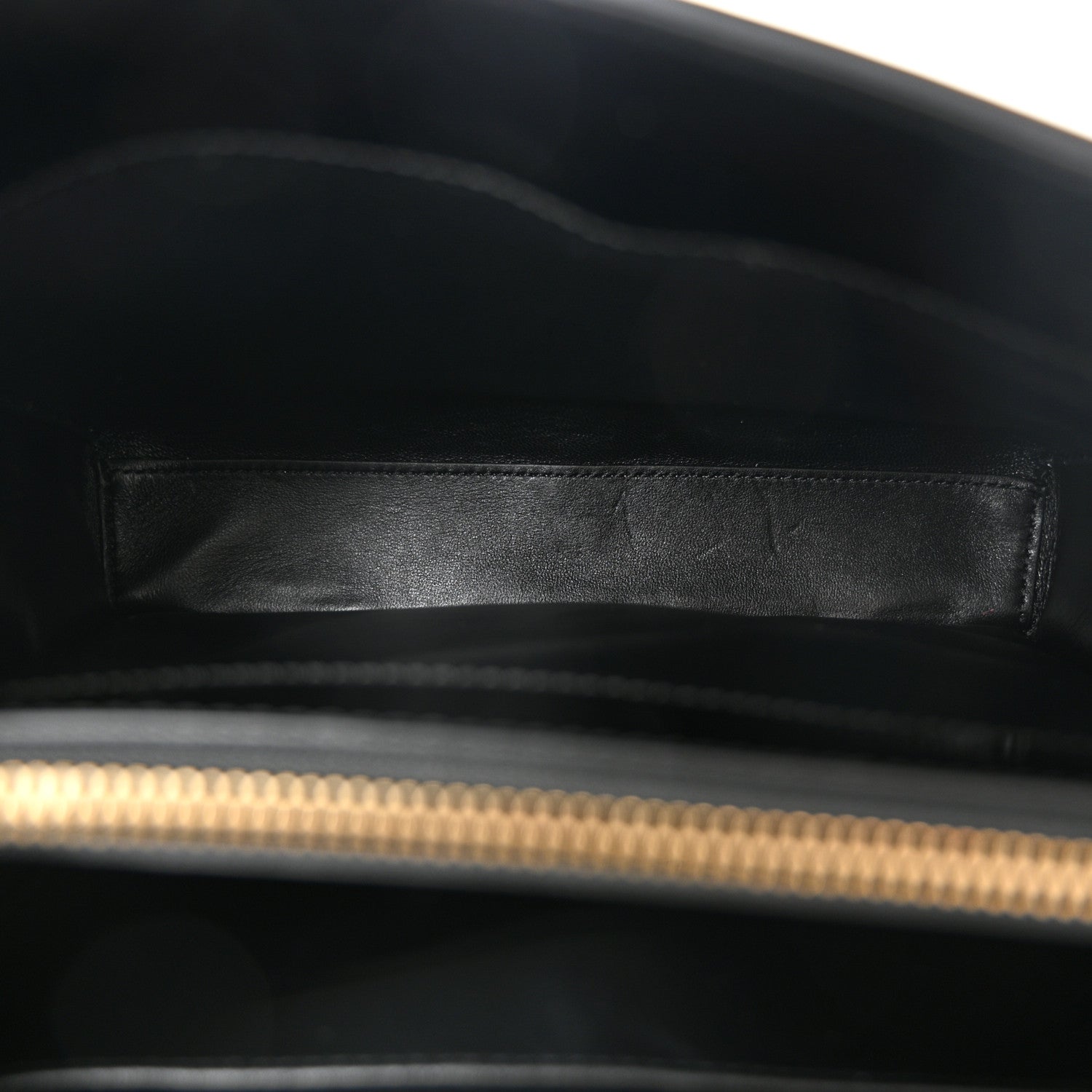 Celine Patent Calfskin Small 16 Top Handle Bag Black 5 of 11