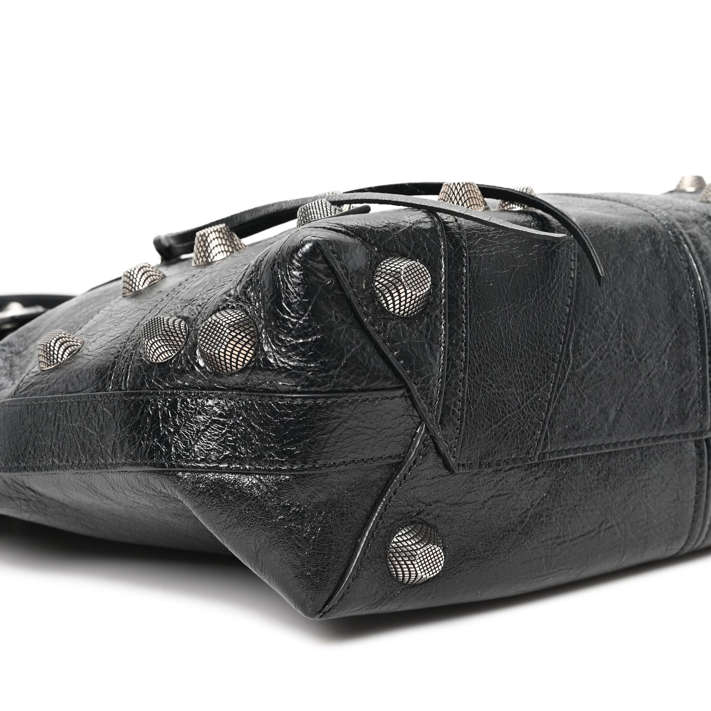Agneau Arena Medium Le Cagole Carry All Bag Black