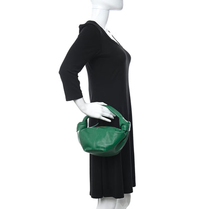 Bottega Veneta Nappa Mini Double Knot Bag Racing Green 2 of 10