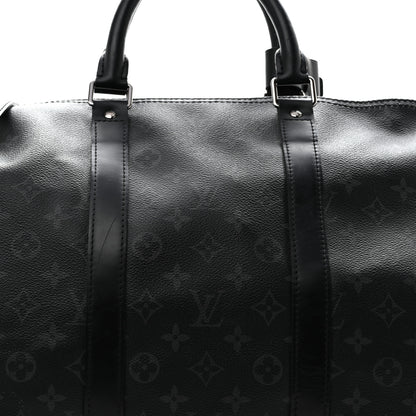 Louis Vuitton Monogram Eclipse Keepall Bandouliere 55 7 of 10