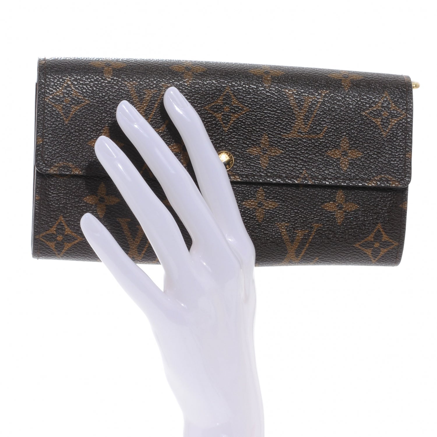 Louis Vuitton Monogram Sarah Wallet 2 of 7