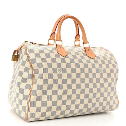 Louis Vuitton Damier Azur Speedy 35 3 of 11